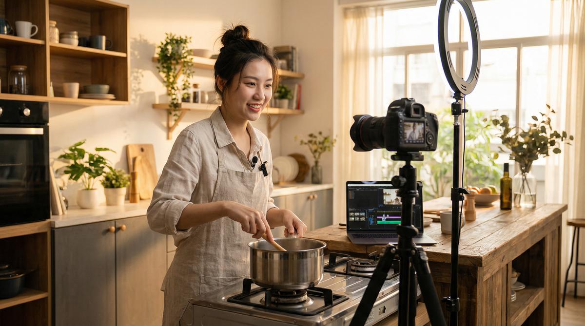 小马拉大车视频-美食VLOG视频